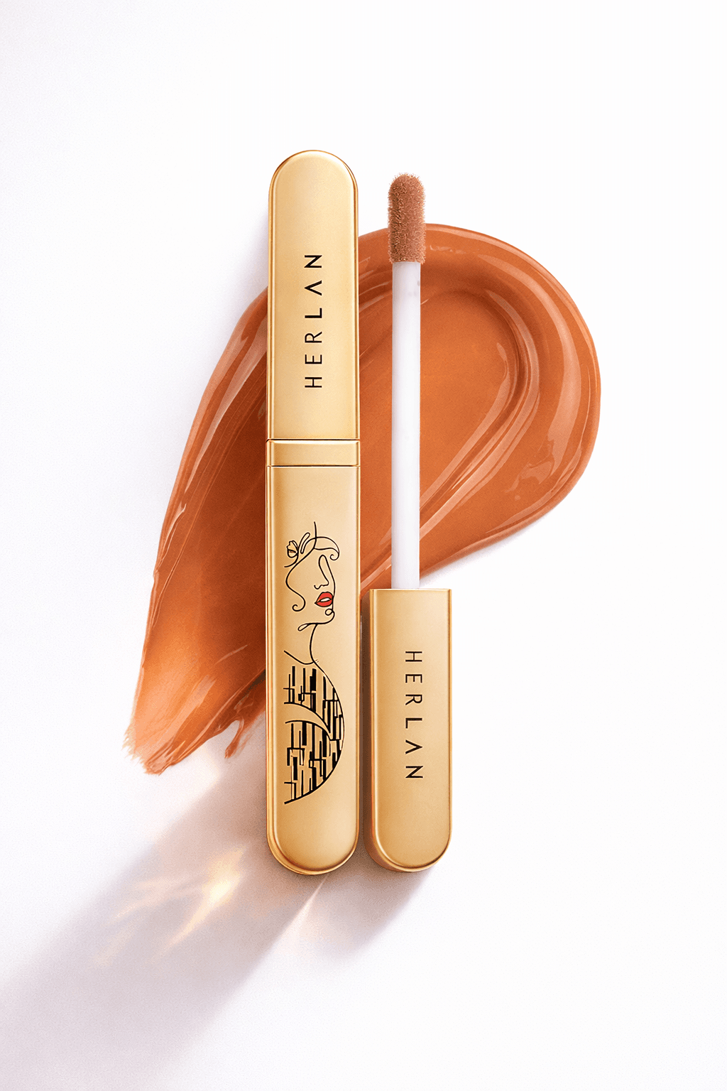 Herlan Airy Matte Liquid Lipstick-Maple Mocha