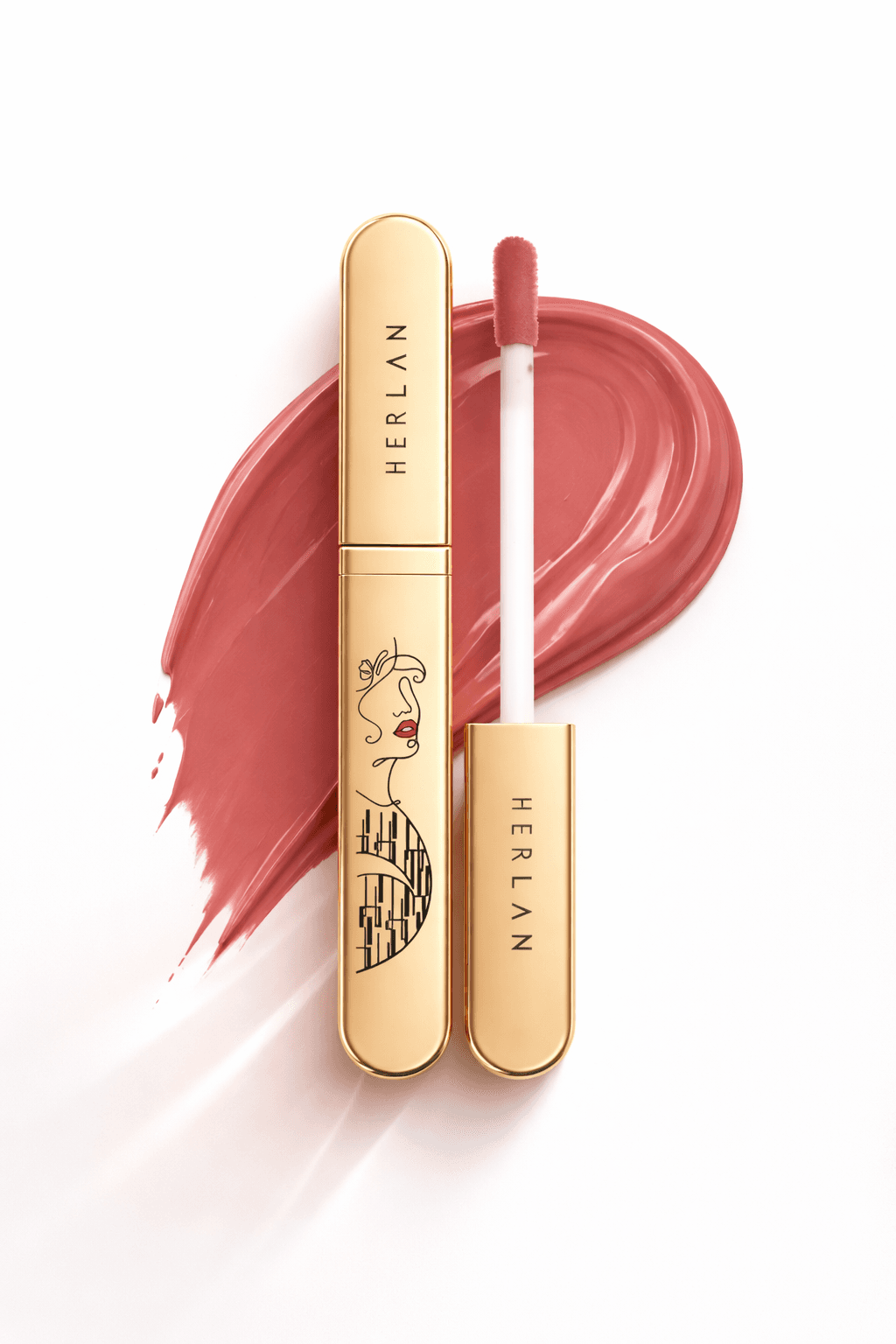 Herlan Airy Matte Liquid Lipstick-Sunlit Sienna
