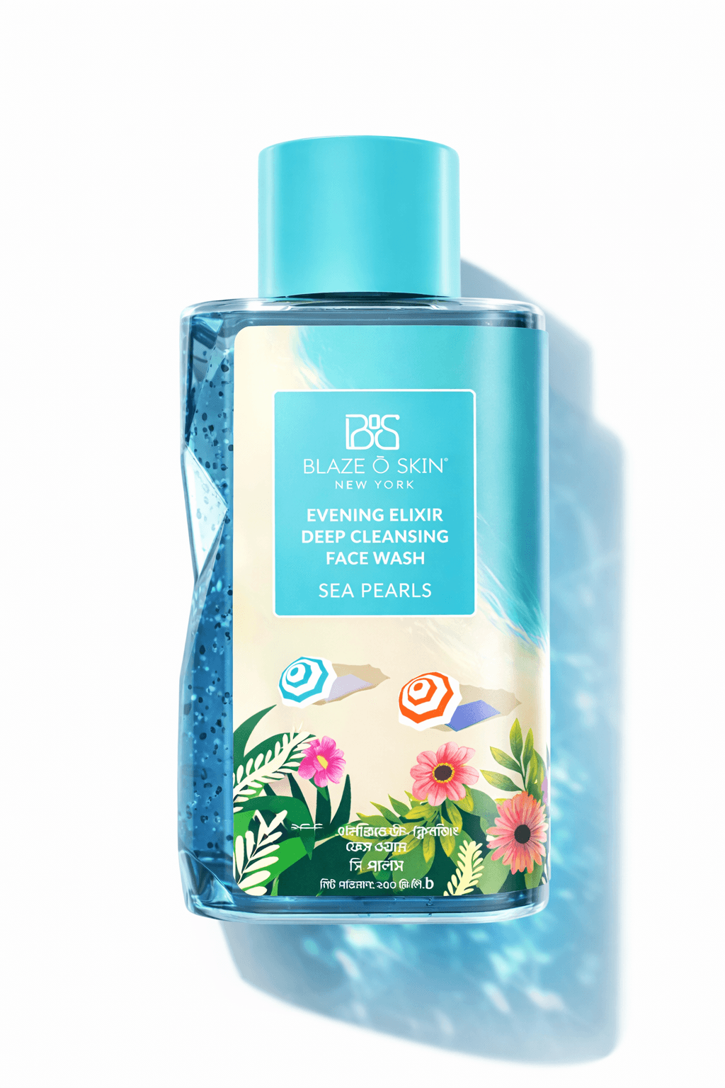 Blaze O' Skin Evening Elixir Deep Cleansing Face Wash - Sea Pearl 250ml